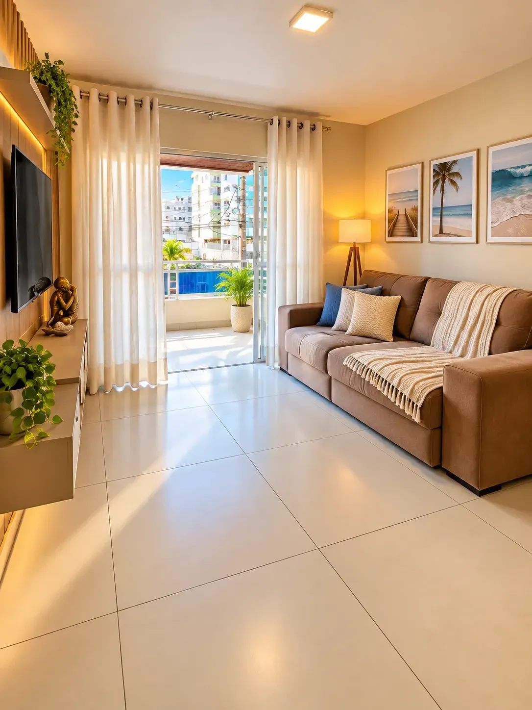 Imagem Apartamento com 3 Quartos para Alugar ou Temporada, 100 m² em Itapema - Itapema