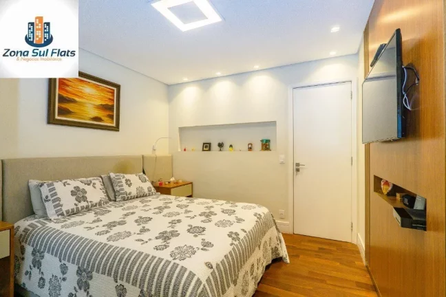 Imagem Lindo Apartamento Garden à Venda No Brooklin Com 4 Dormitórios e 3 Vagas