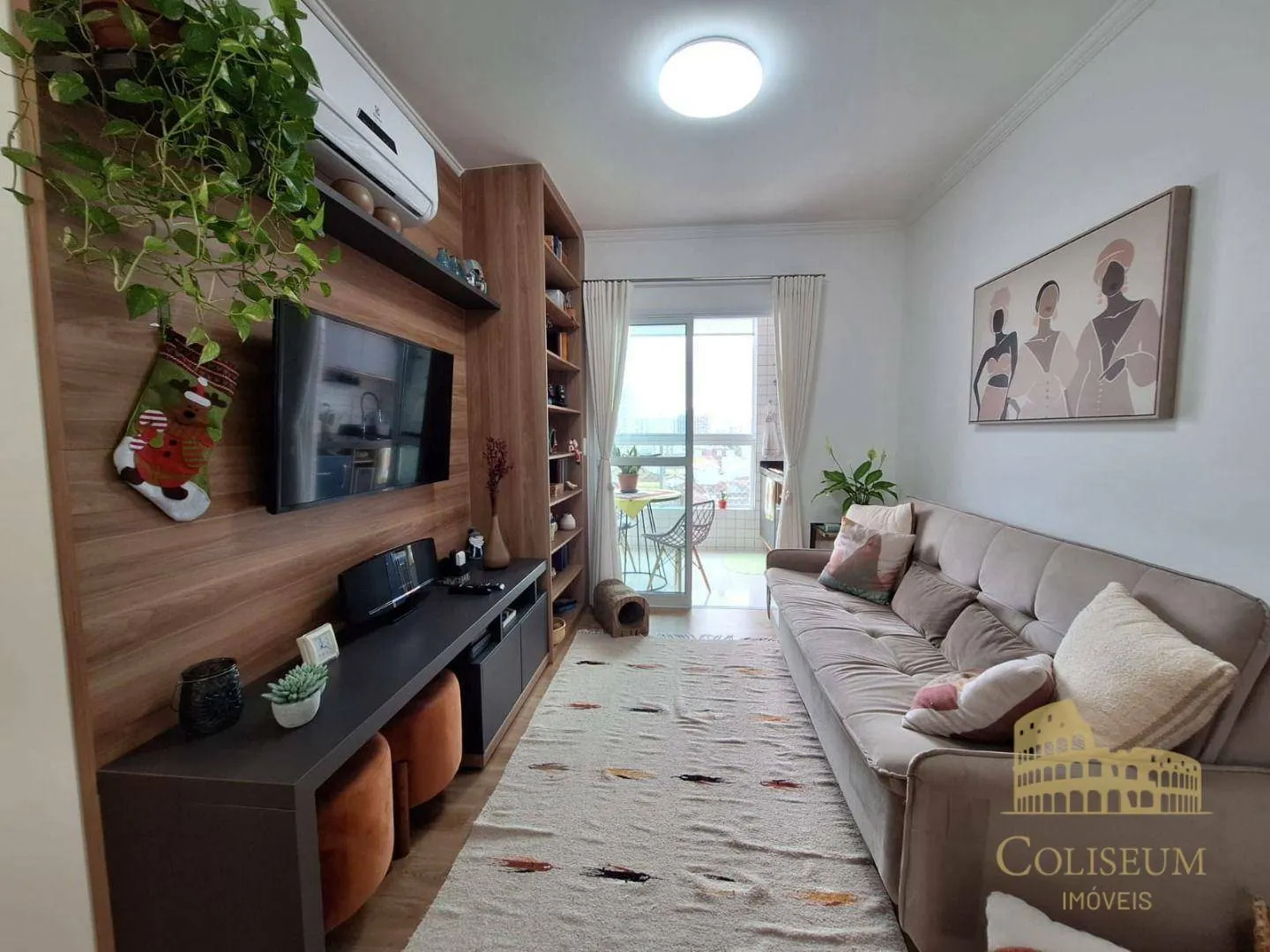 Imagem Apartamento com 3 dormitórios à venda, 101 m² por R$ 910.000,00 - Vila Assunção - Praia Grande/SP