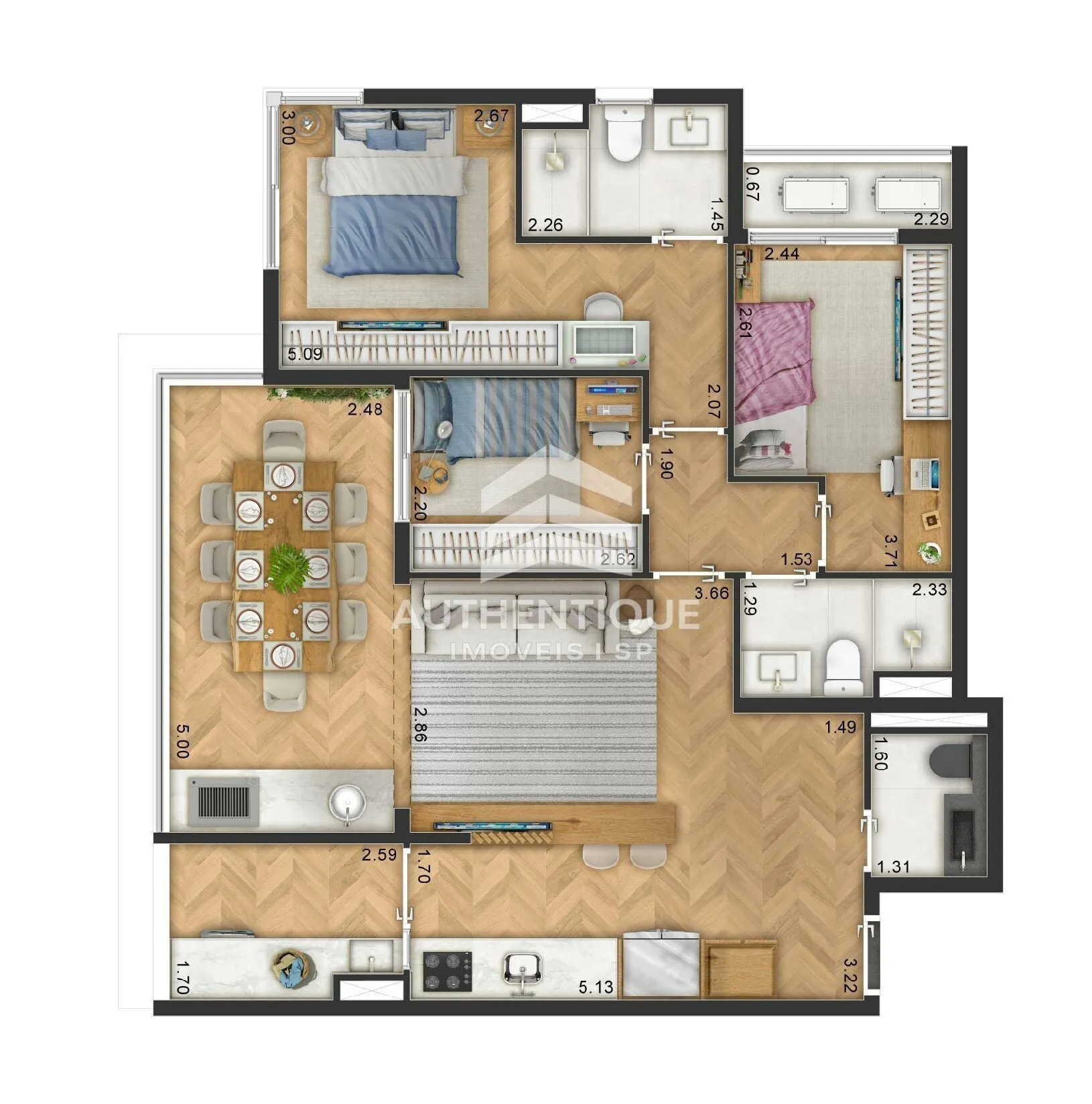 Imagem ARCH BOA VISTA - ALTO DA BOA VISTA - Apartamento à venda no bairro Alto da Boa Vista - São Paulo/SP, Zona Sul