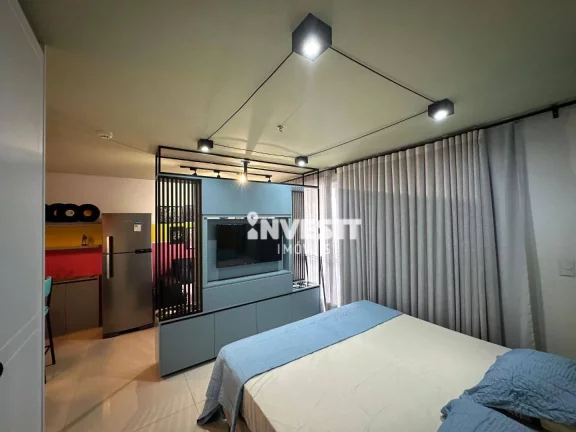 Imagem Flat com 1 dormitório à venda, 39 m² por R$ 519.000,00 - Jardim Goiás - Goiânia/GO