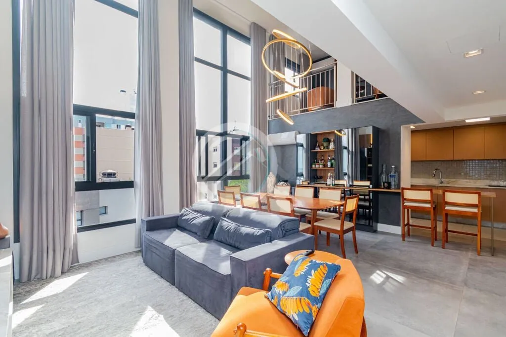 Imagem Apartamento Duplex de luxo de 182 m², 3 dormitórios sendo 2 amplas suítes e 3 vagas de garagem no...