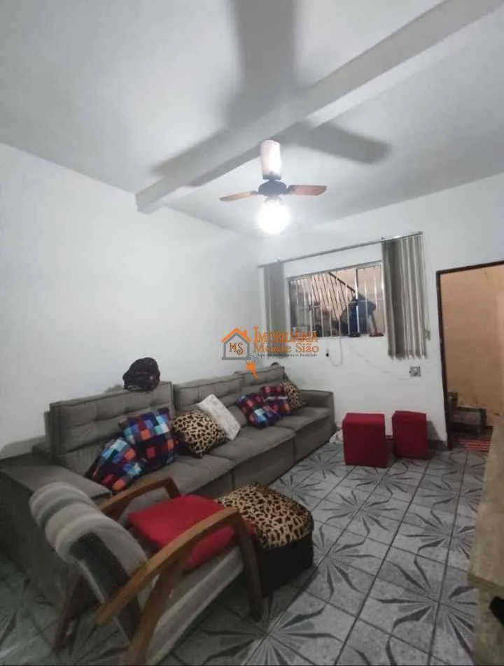 Imagem Sobrado com 3 dormitórios à venda, 130 m² por R$ 403.000,00 - Jardim Novo Portugal - Guarulhos/SP