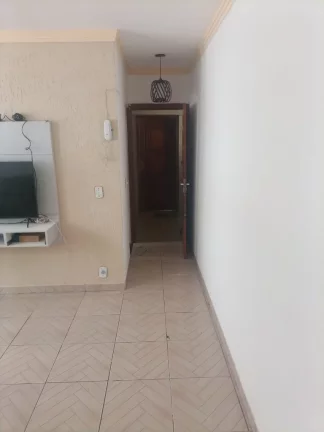 Imagem Apartamento de frente composto de 2 quartos banheiro social uma vaga de garagem na Praia do Morro
