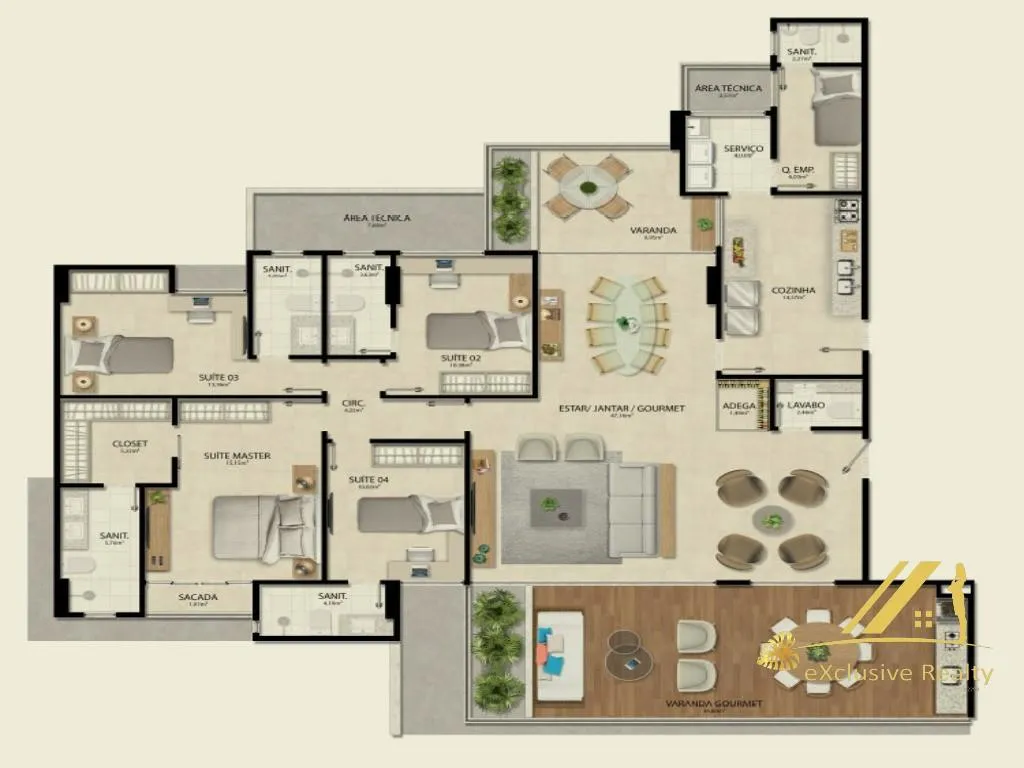 Imagem Apartamento RESIDENCIAL em Salvador - Bahia, Caminho das Árvores