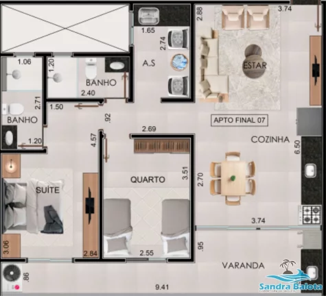 Imagem Lofts e Apartamentos no Tenório/Ubatuba