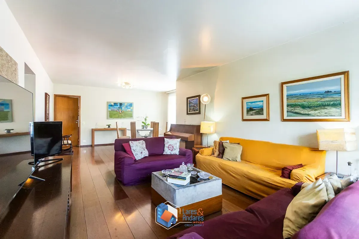 Imagem Apartamento para venda em Campo Belo com 3 quartos, sendo 1 suíte, 192m²