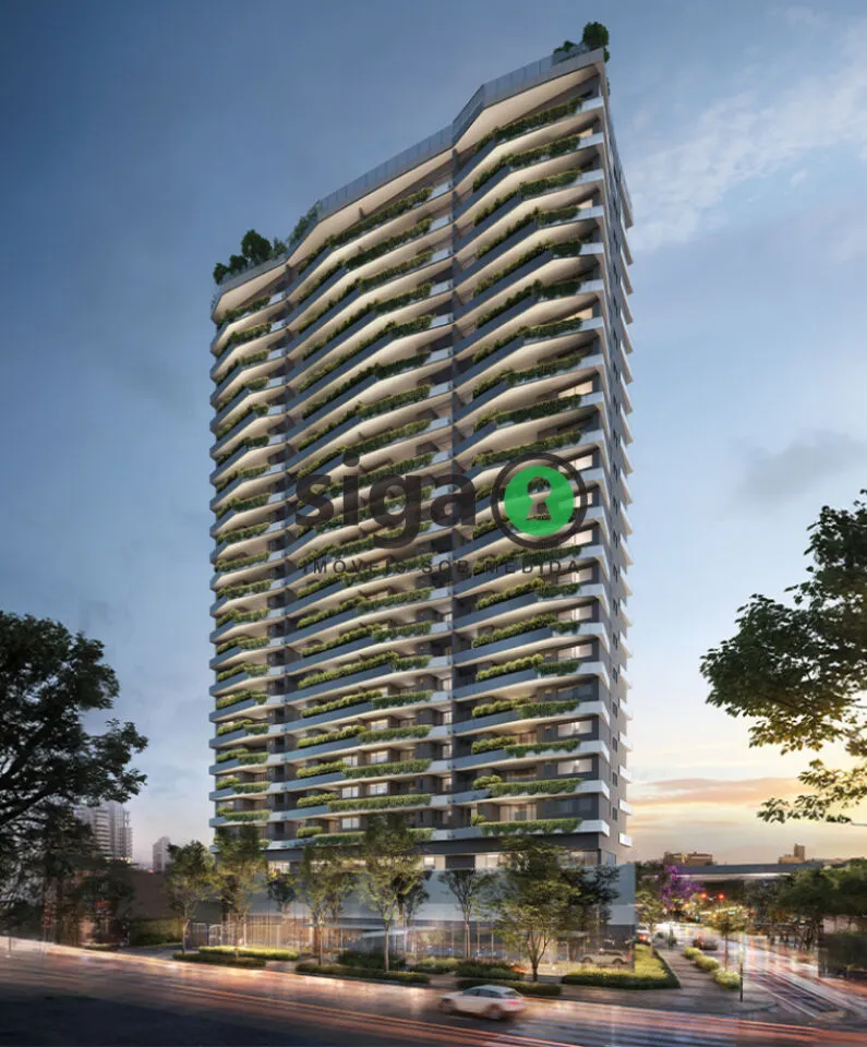 Imagem Studio 36m² perfeito para investir ou morar na Vila Olímpia com 1 Vaga e Lazer Completo - Funchal