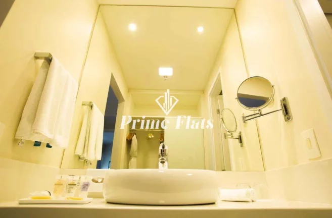 Imagem Flat disponível para venda no Staybridge Suítes São Paulo, no Itaim Bibi, com 38m², 1 dormitório e 1 vaga