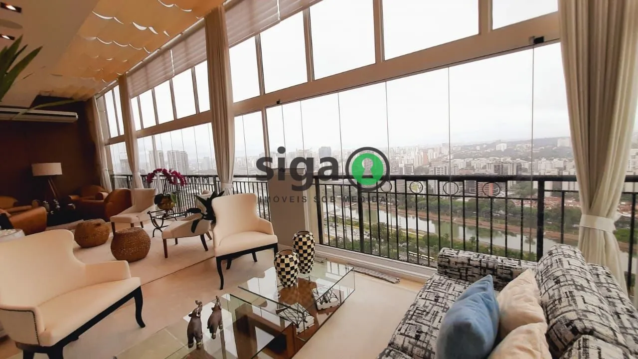 Imagem Cobertura duplex no Panamby, com piscina, sauna e área gourmet