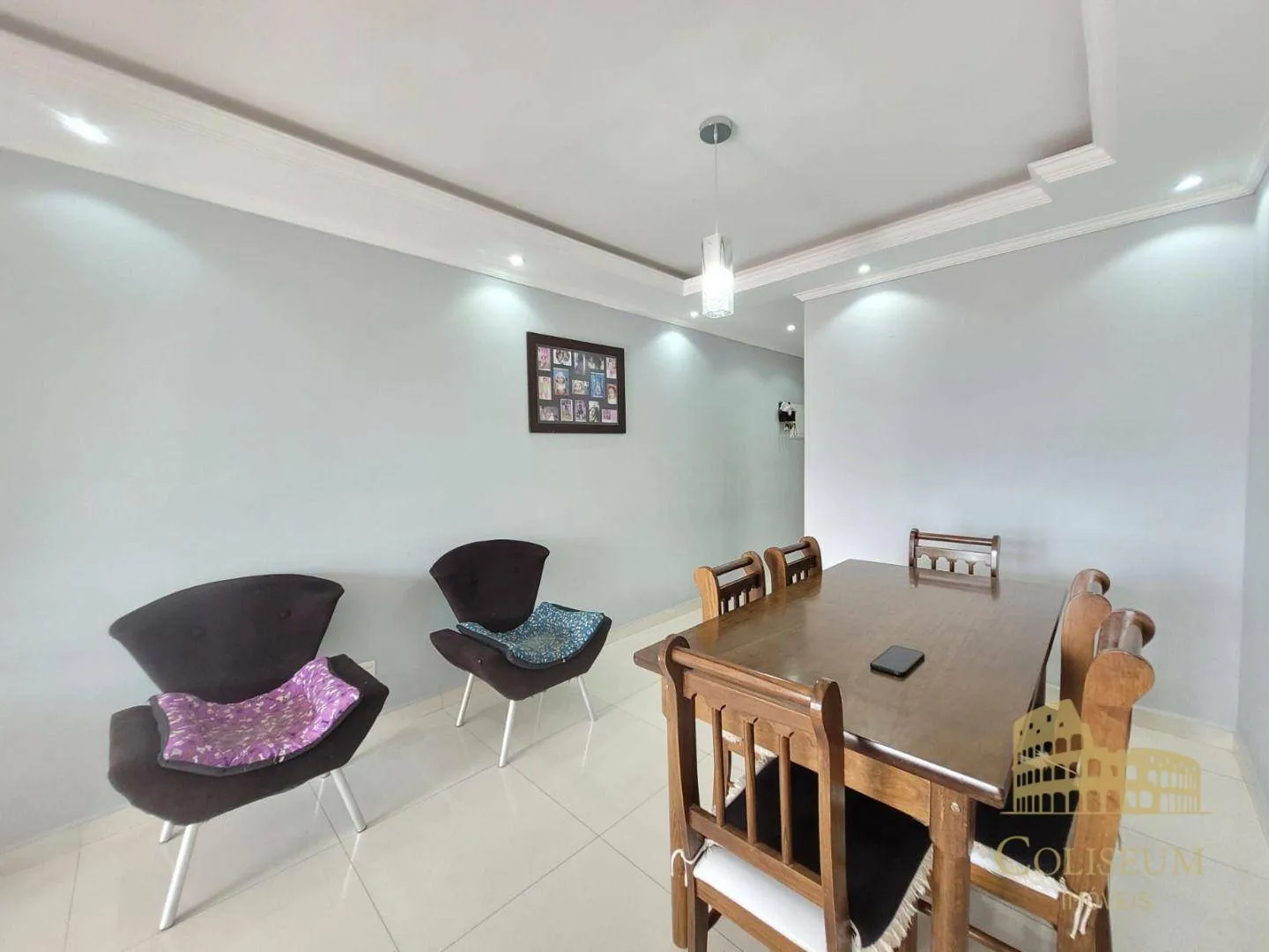 Imagem Apartamento com 2 dormitórios à venda, 86 m² por R$ 420.000,00 - Vila Assunção - Praia Grande/SP
