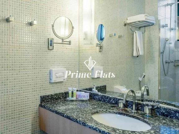 Imagem Flat disponível para venda no Mercure São Paulo Nações Unidas, com 27m², 1 dormitório e 1 vaga de garagem