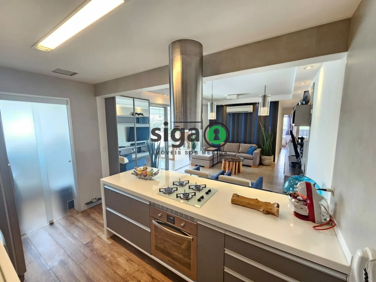 Imagem Brooklin | 105 m² - 3 dormitórios sendo 2 Suítes - Varanda Gourmet - Pronto para Morar