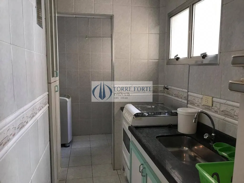 Imagem Ótimo apartamento com 55 m², 1 dormitório, 2 banheiros, 1 vaga de garagem
