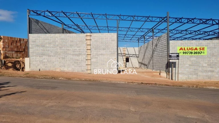 Imagem Galpão disponível para locação no Bairro Pedra Branca São Joaquim de Bicas/MG.
