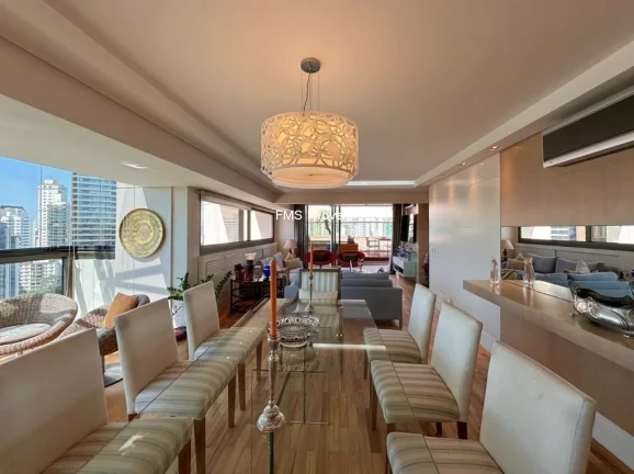 Imagem Imperdível: Apartamento à venda no Brooklin Paulista, São Paulo-SP, 3 quartos, 3 suítes, 3 salas, 4 banheiros, 4 vagas, 240m².