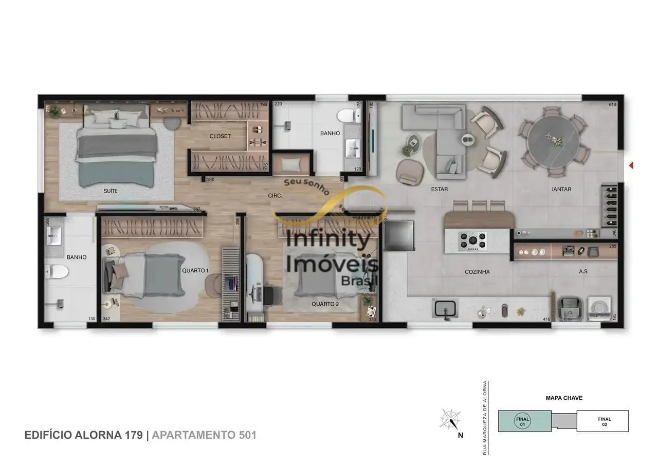 Imagem VETRO SAO LUCAS LC COSTA - Apartamento à venda no bairro Serra - Belo Horizonte/MG