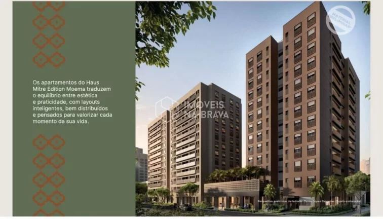 Imagem HAUS MITRE STATION MOEMA - ALAMEDA DOS MARACARTINS - MOEMA - SÃO PAULO/SP