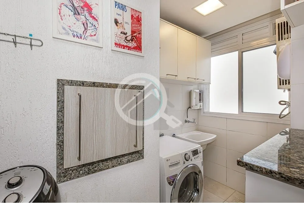 Imagem Apartamento mobiliado, 2 dormitórios, 1 suíte, churrasqueira, vaga dupla. Localizado no bairro Pet...