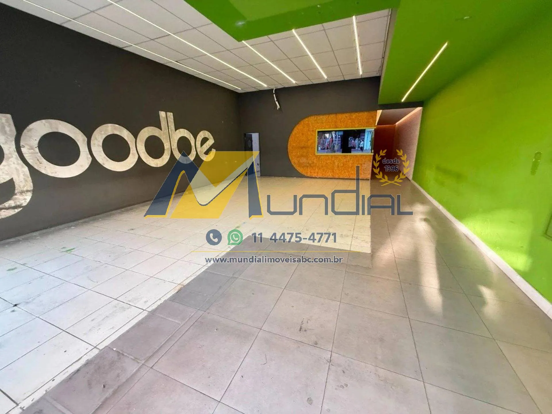 Imagem Salão Comercial para Locação - 368 m² | Parque das Nações - Santo André