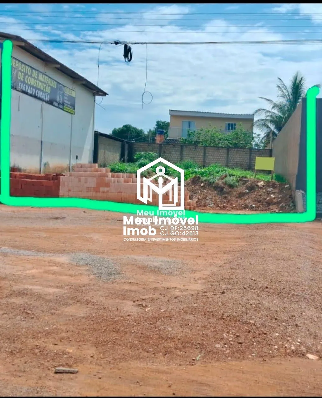 Imagem Comercial BR 040 Luziânia Lote 360m² Aceita Financiamento Escriturado Registrado