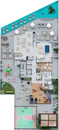 Imagem Beverly Hills Residence - Apartamento à venda no bairro Dom Bosco - Itajaí/SC