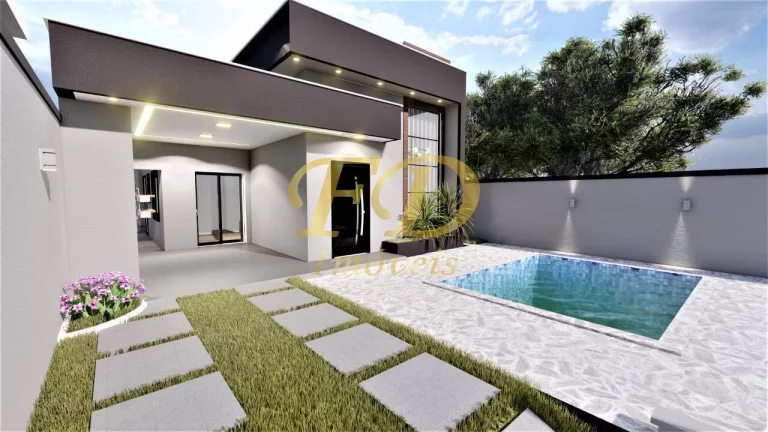 Imagem Casa com Piscina Terra Preta / Financiamento Bancário