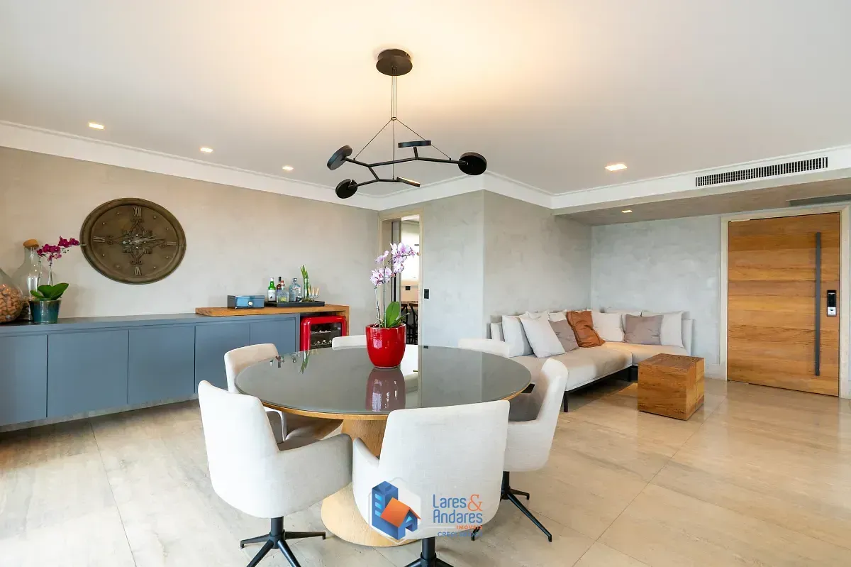 Imagem Apartamento para venda em Indianópolis com 3 quartos, sendo 3 suítes, 195m²