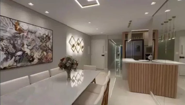 Imagem Apartamento com 3 dormitórios à venda, 147 m² por R$ 2.500.000,00 - Gonzaga - Santos/SP