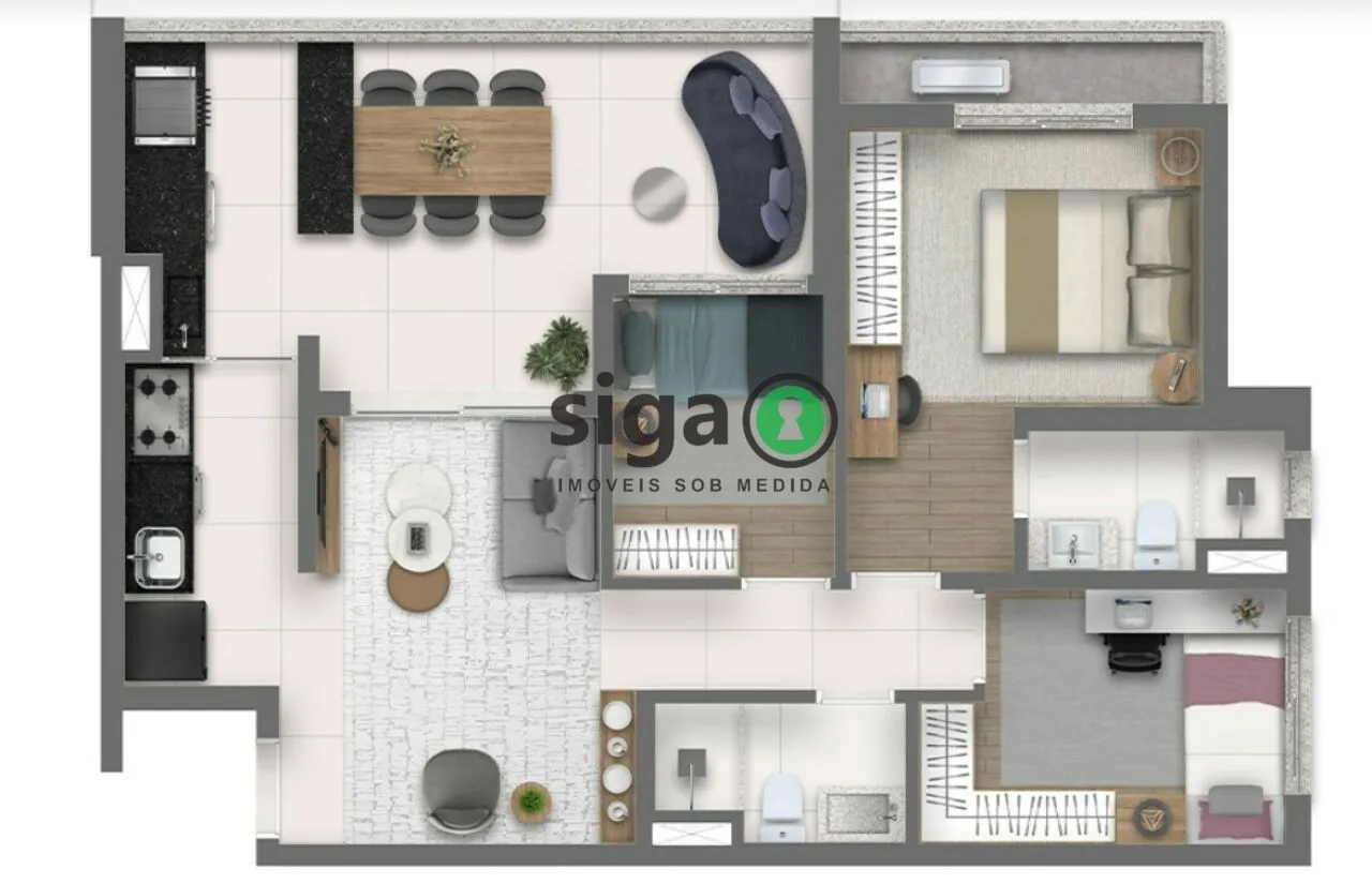 Imagem Apartamento para venda no Jardim Guedala, São Paulo - SP