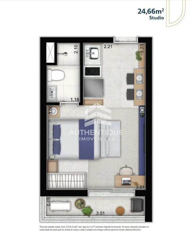 Imagem Ímpar 737 Home Boutique - Pinheiros - Apartamento à venda no bairro Pinheiros - São Paulo/SP, Zona Oeste