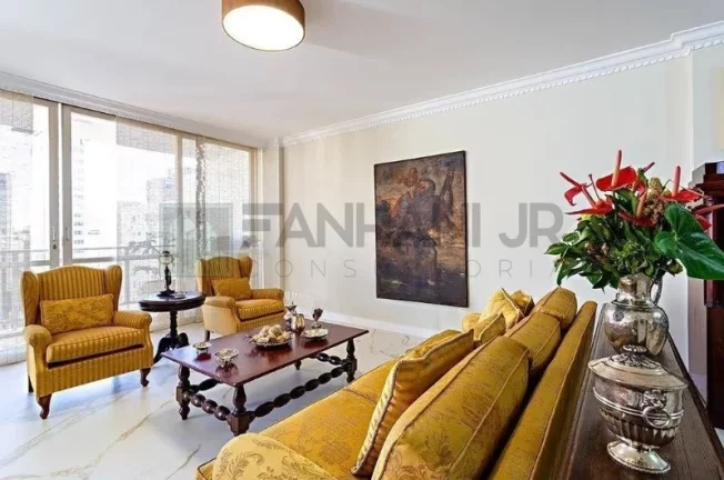 Imagem Imperdível: Apartamento de Altp Padrão com 4 Quartos e 2 Suítes no Jardim Paulista, São Paulo-SP!