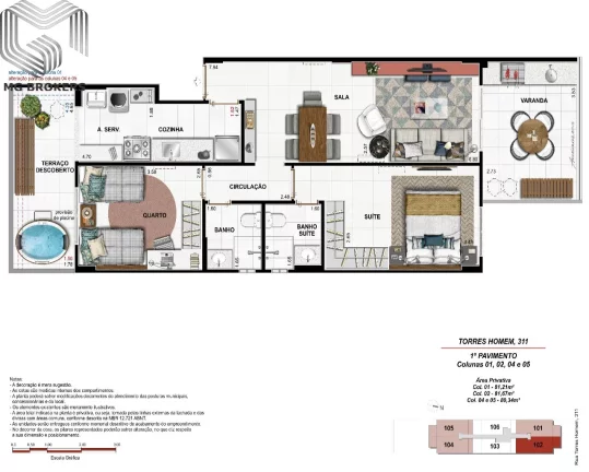 Imagem Apartamento à venda em Vila Isabel, convencional ou garden, com vaga e lazer.