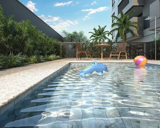 Foto do imóvel Imperdível apartamento à venda no Centro de Barueri-SP: 2 quartos, 1 suíte, 2 banheiros, 1 vaga de garagem e 70,09 m² de área - DUQ Central Houses.