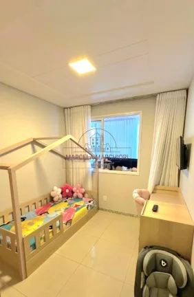 Imagem Ap 3 quartos, suite, sol da manhã, montado e decorado, lazer completo, 2vgs
