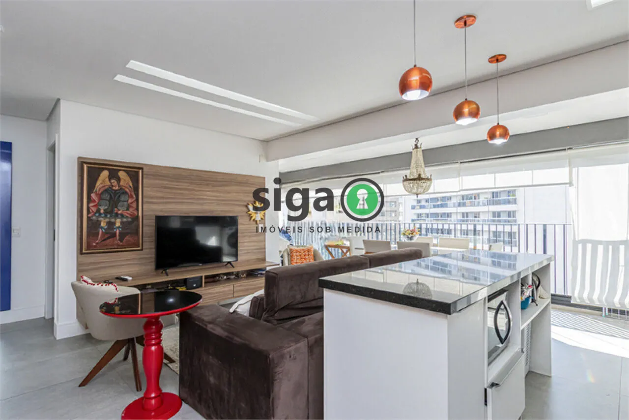 Imagem Apartamento na Vila Olímpia de 2 Quartos com 2 Vagas - 83m² à Venda.