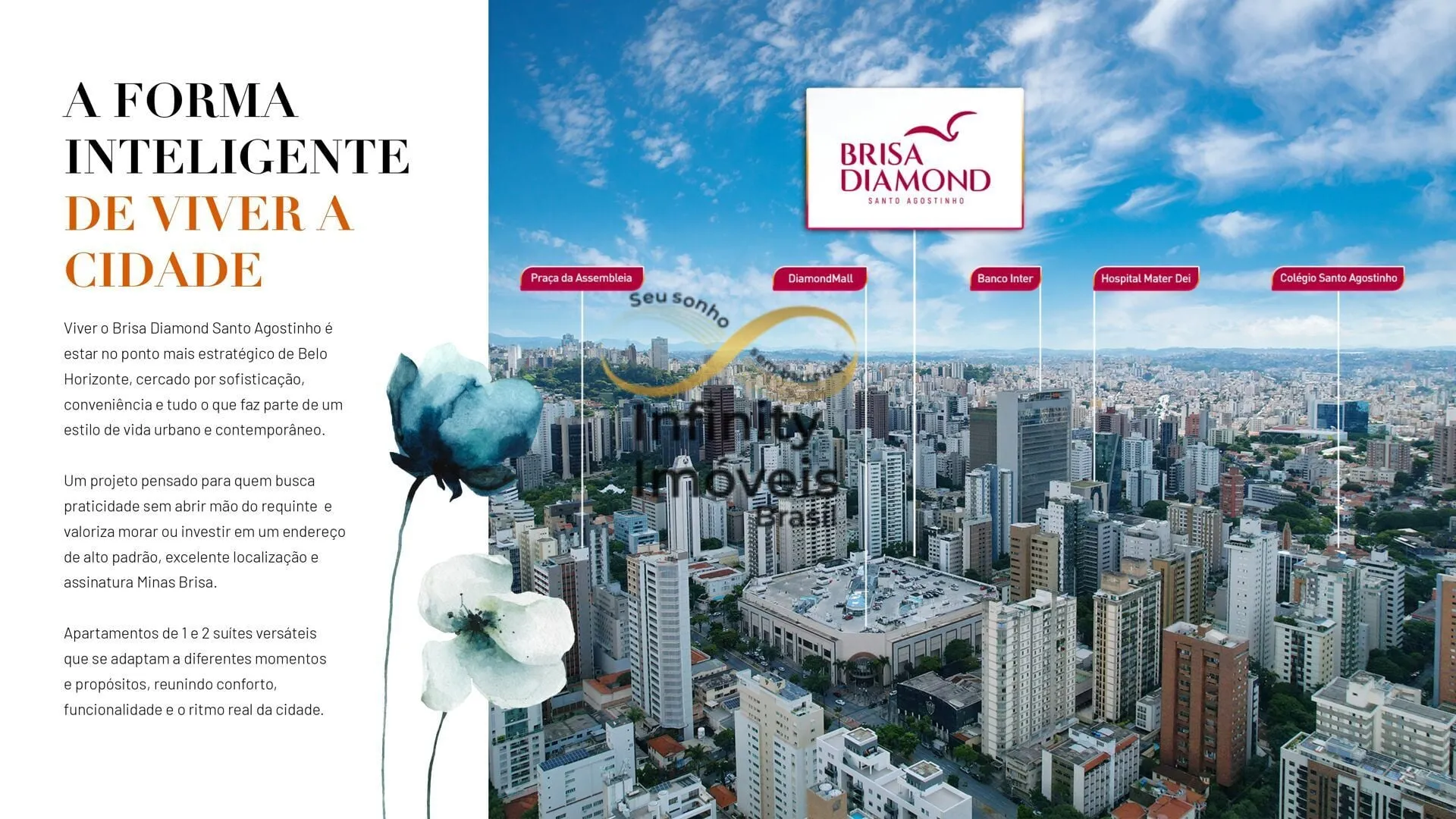 Imagem BRISA DIAMOND SANTO AGOSTINHO - Apartamento à venda no bairro Santo Agostinho - Belo Horizonte/MG