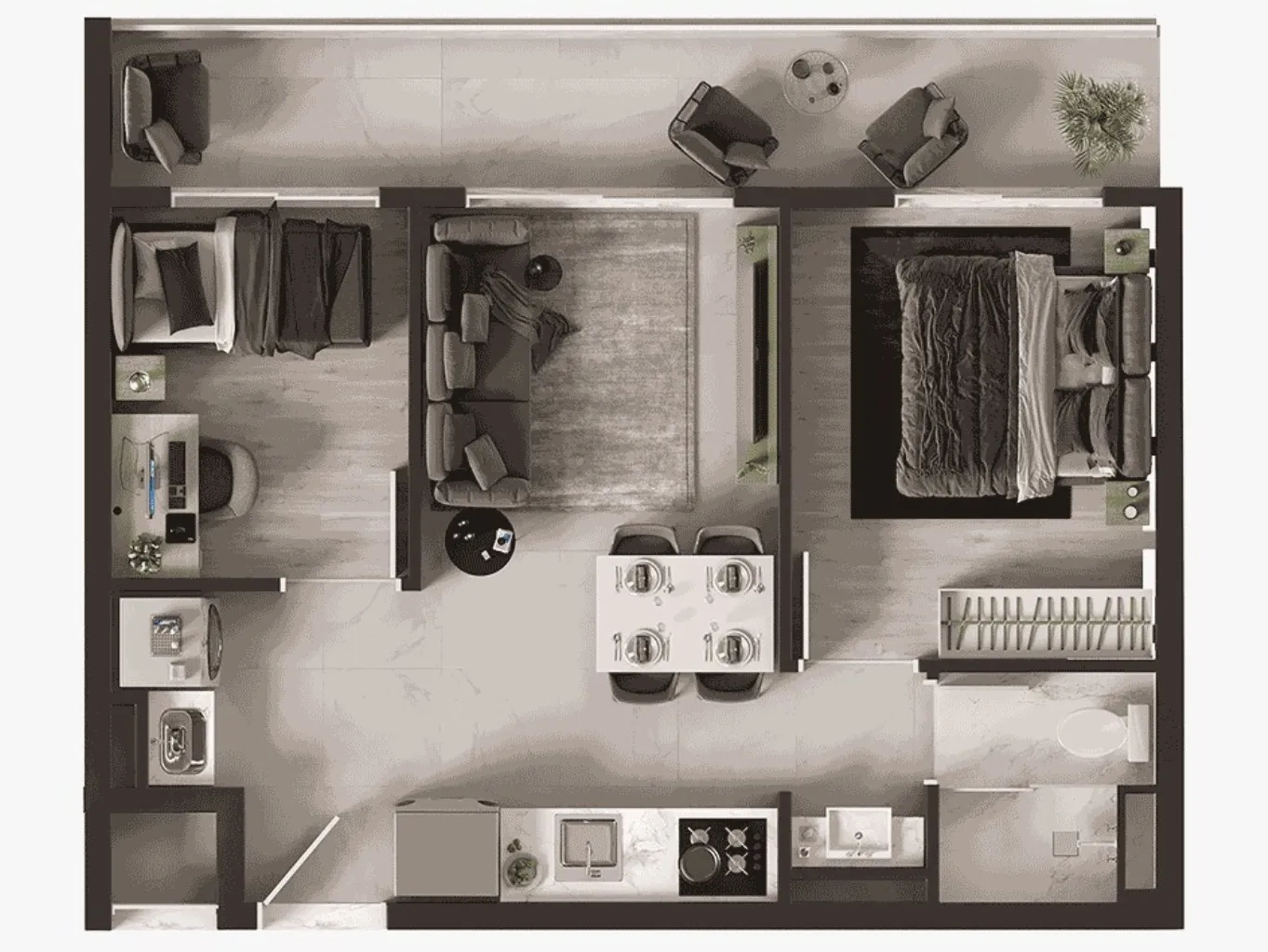 Imagem APARTAMENTO RESIDENCIAL em São Paulo - SP, Morumbi