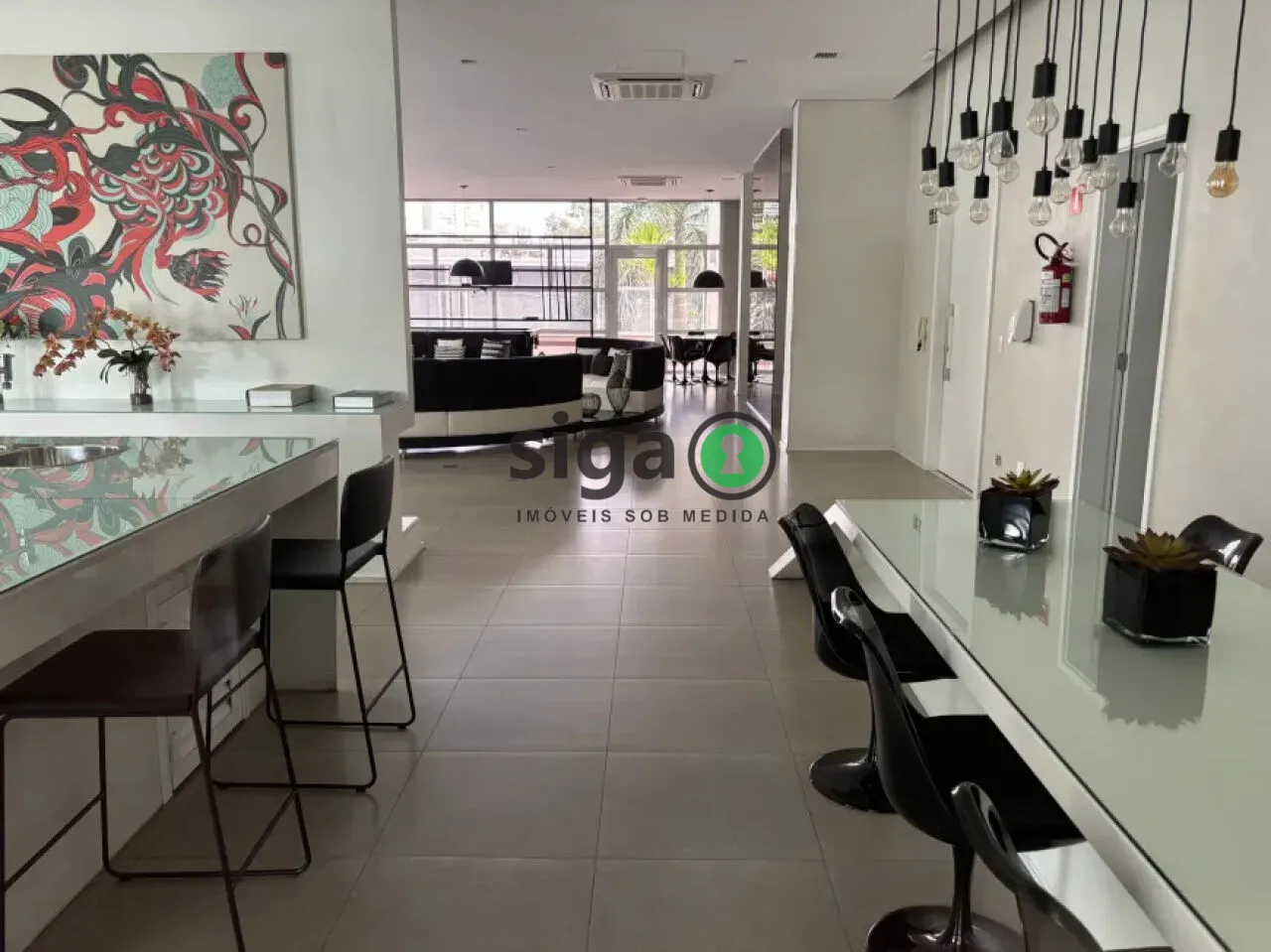 Imagem Apartamento com - 50 m² - Mobiliado - Varanda Envidraçada - Condomínio Brookfield Home Design
