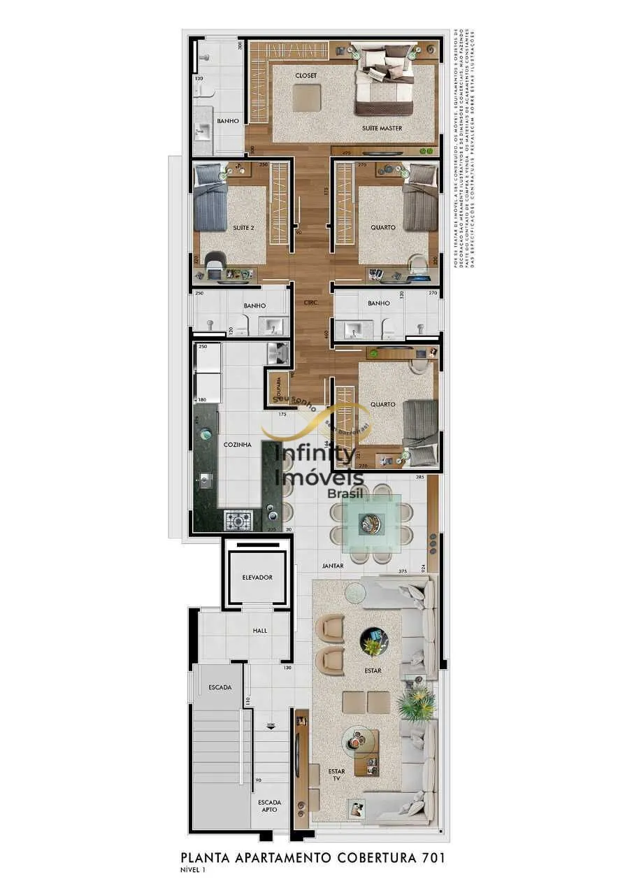 Imagem Castello di Monterone - Apartamento Com área externa em Castelo, Belo Horizonte/MG
