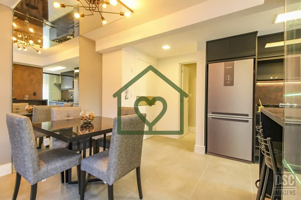 Imagem Residencial com vários opções de apartamento que vão de 1 ou 2 dormitórios, com ou sem suíte, ...
