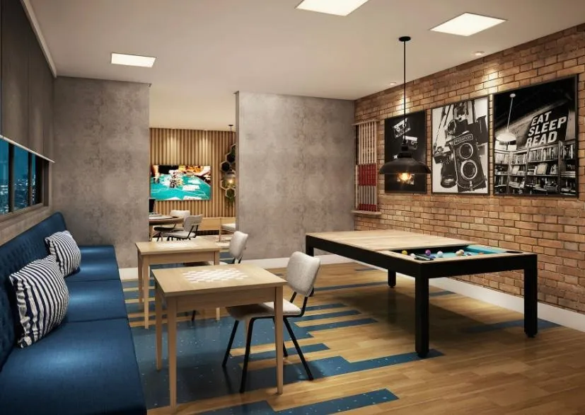 Imagem Apartamento com 1 Dormitório de 24,55m² no Studio Viva Benx Pompéia