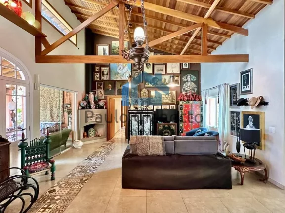 Imagem Casa rústica à venda no Paisagem Renoir Granja Viana