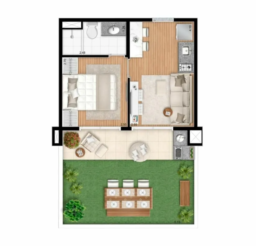 Imagem NOW ALTO DA BOA VISTA - Apartamento à venda no bairro Alto da Boa Vista - São Paulo/SP, Zona Sul