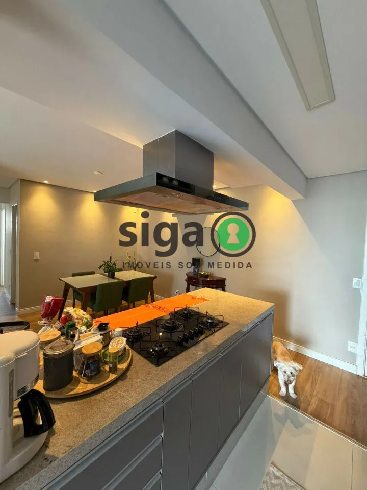 Imagem Apartamento 96m² com 2 quartos, 1 suíte, 2 vagas e varanda gourmet