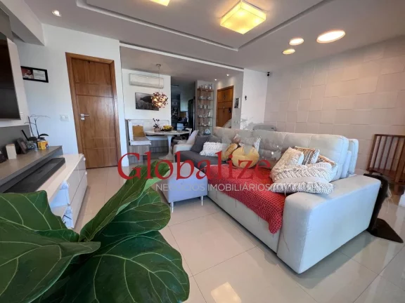 Foto do imóvel Apartamento com 3 dormitórios ( 2 suítes) e 2 vagas no bairro do José Menino em Santos por R$ 1.350.000,00