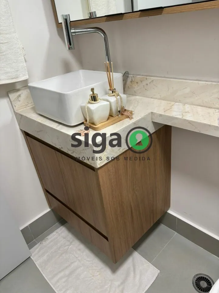 Imagem Apartamento com Suíte e Vaga a 250m do Metrô Borba Gato.