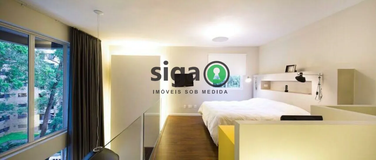 Imagem Loft Reformado 89m² - 1 Suíte, 2 Vagas e Decoração Moderna