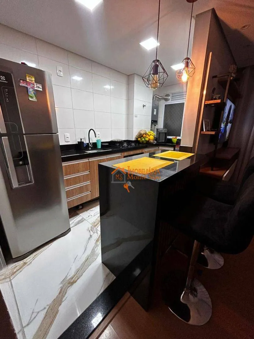 Imagem Apartamento com 2 dormitórios à venda, 43 m² por R$ 355.000,00 - Vila Barros - Guarulhos/SP