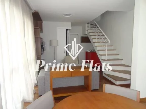 Foto do imóvel Flat disponível para venda no Estanconfor Villa Olímpia, com 133m², 2 dormitórios e 2 vagas de garagem em Rua São Tomé
